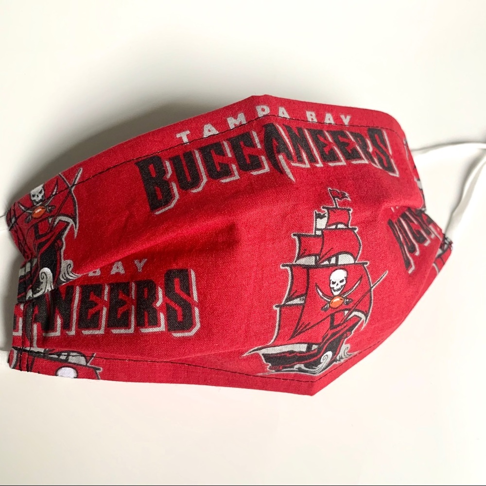5/$25 Tampa Bay Buccaneers NFL Reusable Face Mask Adult
